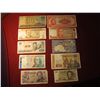 Image 1 : 949. 10 (ten) mixed World Banknotes, WWII era to present