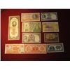 Image 1 : 951. 10 (ten) mixed World Banknotes, WWII era to present