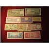 Image 2 : 953. 10 (ten) mixed World Banknotes, WWII era to present