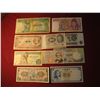 Image 1 : 955. 10 (ten) mixed World Banknotes, WWII era to present