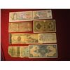 Image 1 : 959. 10 (ten) mixed World Banknotes, WWII era to present
