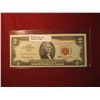 Image 1 : 960. Series 1963-A $2 United States Note, red seal, Crisp Uncirculated, getting tougher to find in t