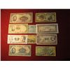 Image 1 : 965. 10 (ten) mixed World Banknotes, WWII era to present