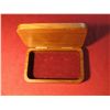 Image 1 : 969.    Wooden cigarette box with uniface bronze commemorative Winston cigarette medal – “Winston Ta