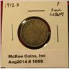 Image 1 : 1068. 1912-D V Nickel F full LIBERTY