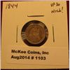 Image 1 : 1103. 1844 Seated Liberty Half Dime VF30 NICE!