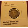 Image 1 : 1116. 1856 large date Seated Liberty Dime F