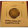 Image 1 : 1119. 1876 Seated Liberty Dime VG