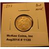 Image 1 : 1120. 1877 Seated Liberty Dime AU+ NICE!