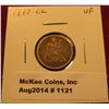 Image 1 : 1121. 1877-CC Seated Liberty Dime VF