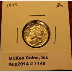 1149. 1945 P Mercury Dime BU