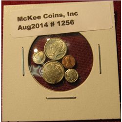 1256. Mini money – 5 miniature coins