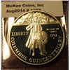 Image 1 : 1273. 1992-P Proof ColumBU s Quincentenary commemorative US Silver Dollar