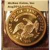 Image 2 : 1294. 1 ounce copper round – 2013 Capped Bustdesign