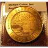 Image 1 : 1321. 1959 Alaska the 49th State token / Medal – Good for $1.00 in trade