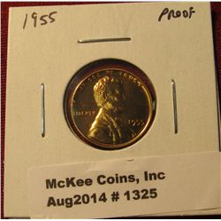 1325. 1955 P Proof Lincoln Wheat Cent