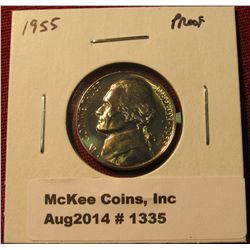 1335. 1955 P Proof Jefferson Nickel