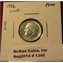 1345. 1956 P Proof SILVER Roosevelt Dime
