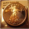 Image 1 : 1376. 1 ounce copper round – 2013 Saint Gaudens design