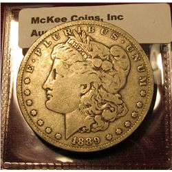 1418. 1889-O Morgan Silver Dollar VG/F
