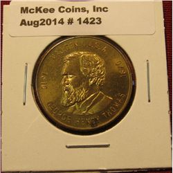 1423. Commemorative medal for U.S.A Major General George Henry Thomas, 1816-1870