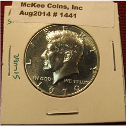 1441. 1970-S 40% SILVER Proof Kennedy Half