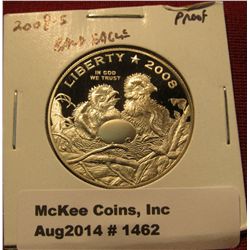1462. 2008-S Bald Eagle Proof Commemorative Half Dollar