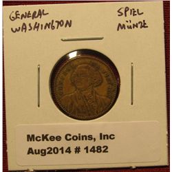 1482. Spiel Munze – General Washington, OLD PIECE