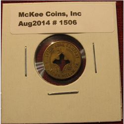 1506. Coal company scrip – Riverton Coal Company, Crown Hill, WV 1¢, has neat crown cutout