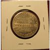 Image 2 : 1527. 1817 over 7 over 4 Capped BustHalf Dollar advertising token for Blue Ridge Numismatic Associat