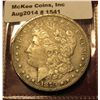 Image 1 : 1541. 1879-CC Morgan Dollar VF. Replica. Not marked copy.