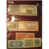 Image 2 : 1565. (6) Foreign Bank notes in plastic pages. All CU or nearly so.