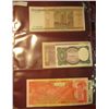 Image 2 : 1569. (5) Different Bank notes from Iran, BU rundi, Egypt, Honduras, and an unknown.