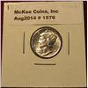 Image 1 : 1576. 1939 P Mercury Dime. MS 63.