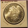 Image 1 : 1584. 1880 S Morgan Silver Dollar. DMPL MS 64.