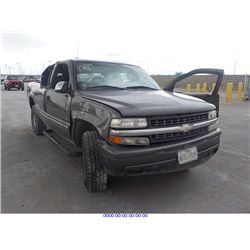 2001 - CHEVROLET SILVERADO 1500//REBUILT SALVAGE