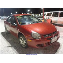 2003 - DODGE NEON