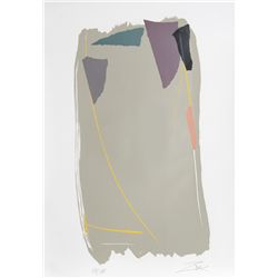 Larry Zox, Grey Sweep II, Serigraph