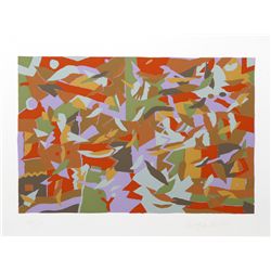 Douglas Leichten, Blue Harmony, Serigraph