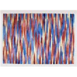 Gene Davis, Bongo, Lithograph