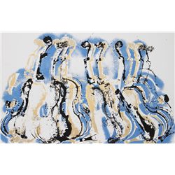 Arman, Blue Variations, Silkscreen