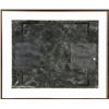 Image 1 : Juhachiro Takada, Abstract Black Tempera Painting with Graphite Drawing