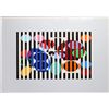 Image 1 : Yaacov Agam, Untitled I from Five Dots Suite, Serigraph