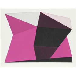 Jean-Marie Haessle, L.A. Pink, Serigraph