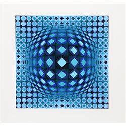 Victor Vasarely, Kezdi-Ga, Serigraph