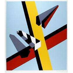 Allan D'Arcangelo, Reflection, Serigraph