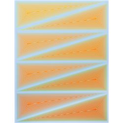 Richard Anuszkiewicz, Inward Eye 10, Serigraph