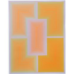Richard Anuszkiewicz, Inward Eye 1, Serigraph