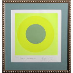 Peter Gee, Signal Green, Saturn Yellow, Silkscreen