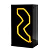 Image 1 : Chryssa, Untitled from Times Square Fragments, Neon Sculpture in Plexi-Box